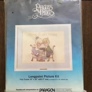 PRECIOUS MOMENTS Home Sweet Home Longpoint Kit